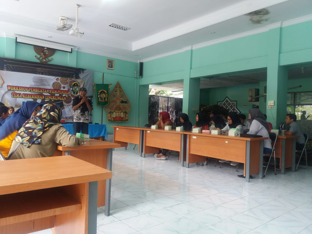 Worshop Pembuatan Film Pendek di Pendopo Kecamatan Gondomanan