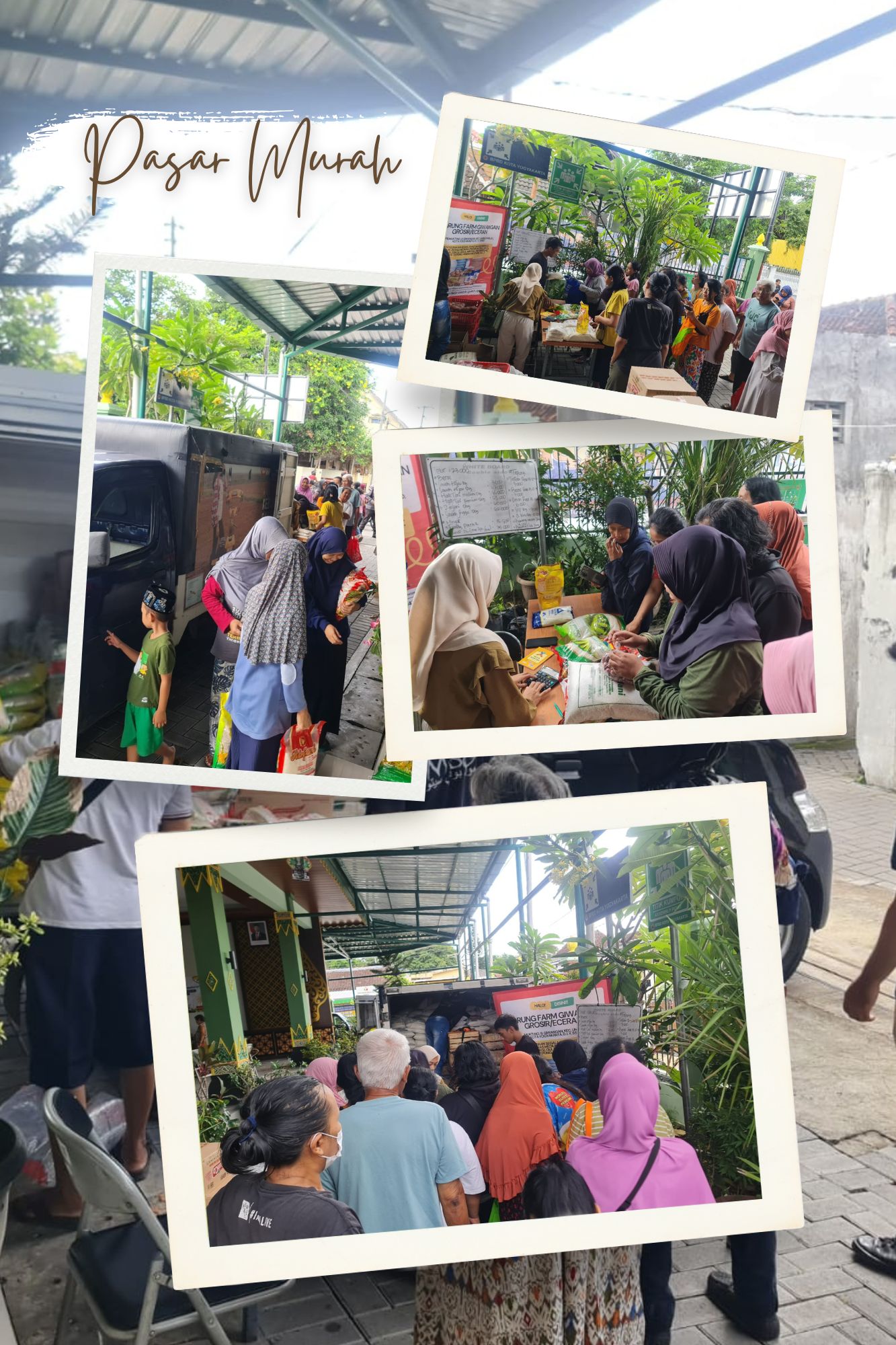 Pasar Murah Ramaikan Kemantren Gondomanan